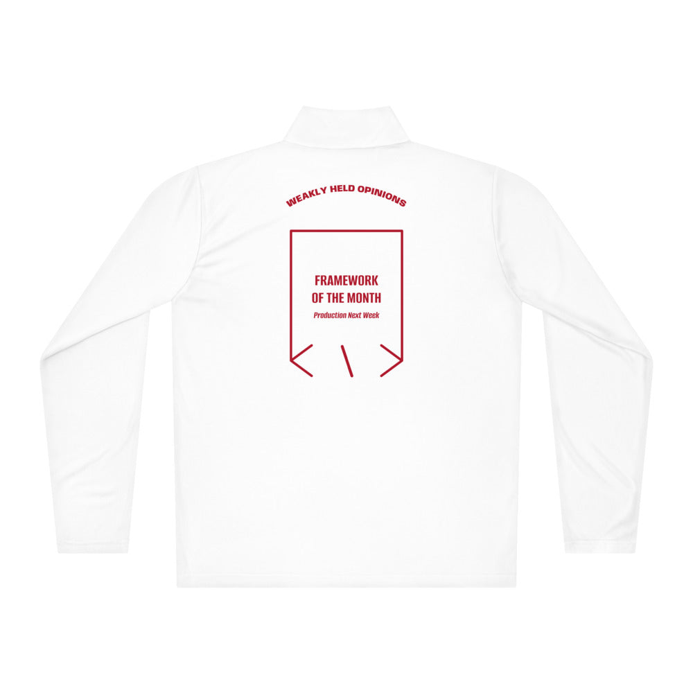 Framework Of The Month — White True Red back mockup