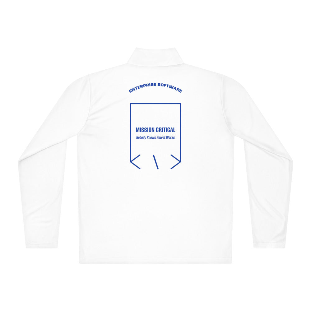 Mission Critical — White True Royal back mockup