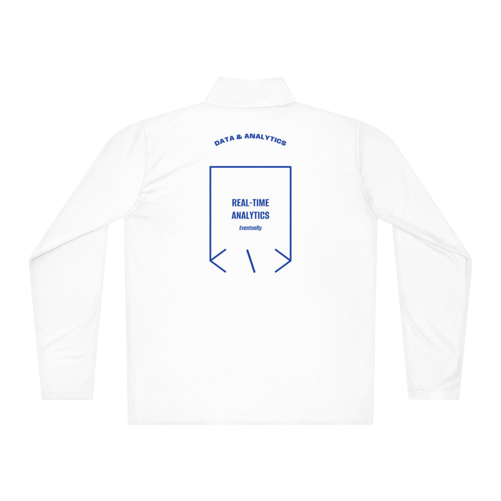 Real-Time Analytics — White True Royal back mockup
