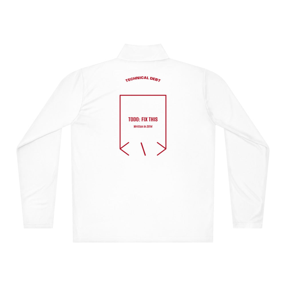 TODO: Fix This — White True Red back mockup