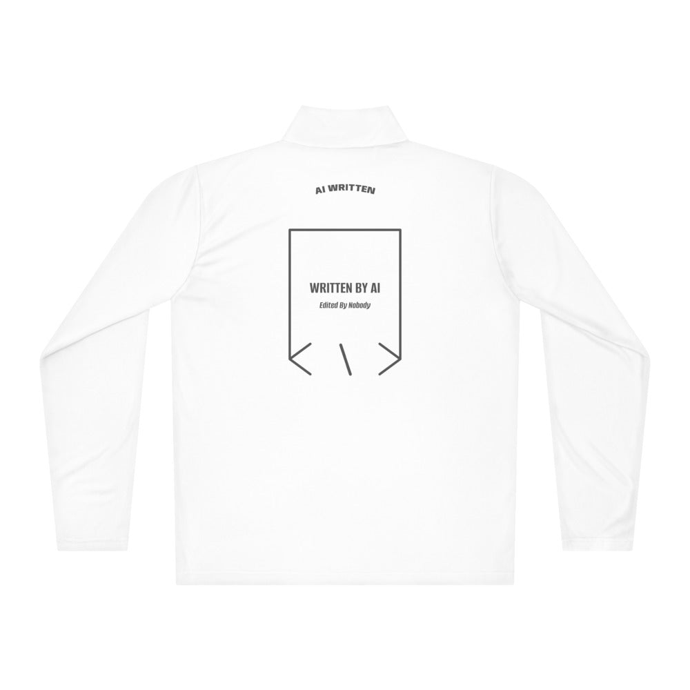 Written By AI — White Iron Grey back mockup