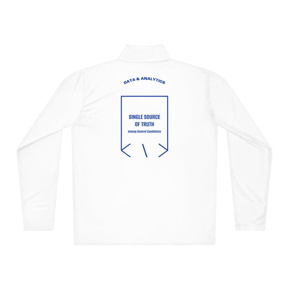 Single Source Of Truth — White True Royal back mockup