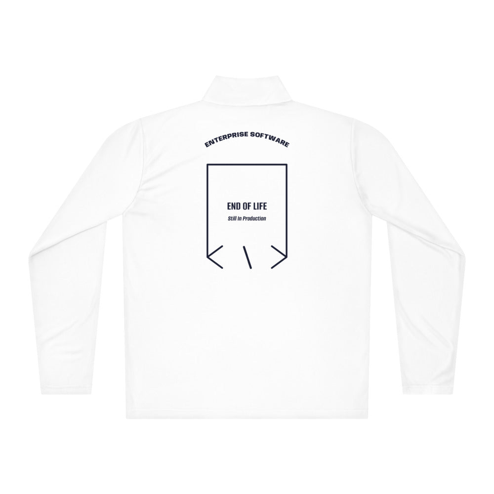 End Of Life — White True Navy back mockup