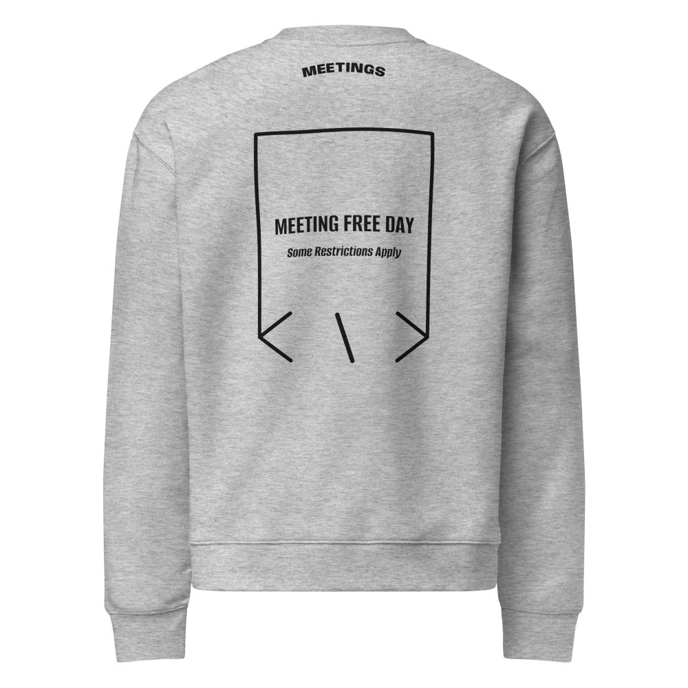 Meeting Free Day — secondary back mockup