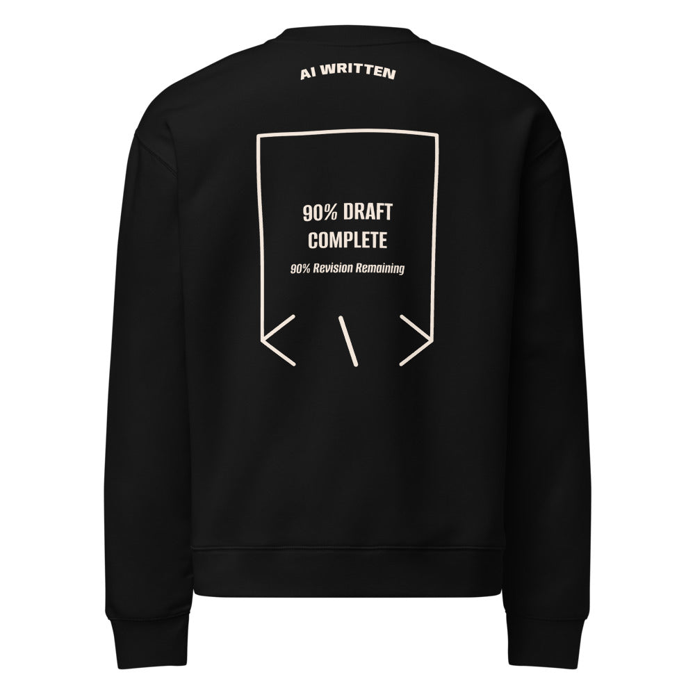 90% Draft Complete — Black Bone back mockup