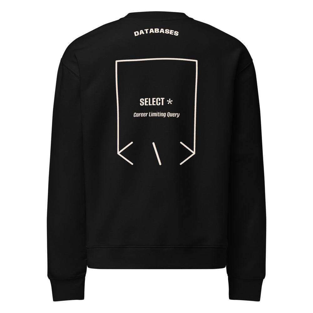 SELECT * — Black Bone back mockup