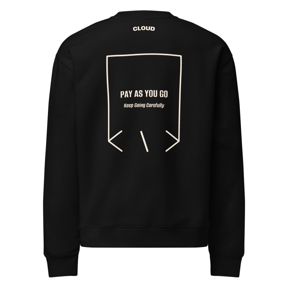 Pay As You Go — Black Bone back mockup