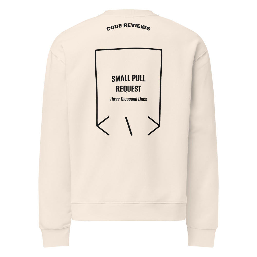 Small Pull Request — Bone Black back mockup