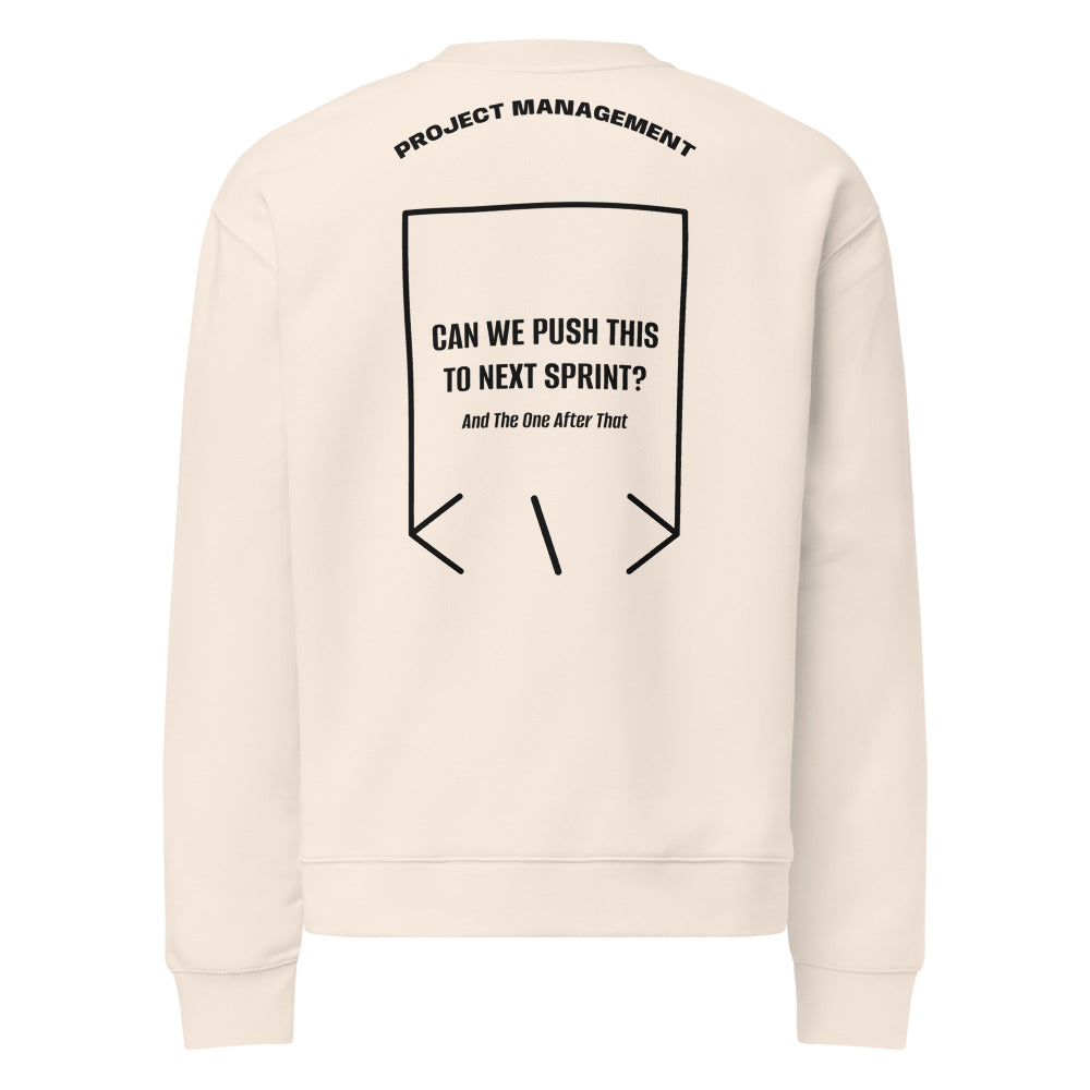 Can We Push This To Next Sprint? — Bone Black back mockup