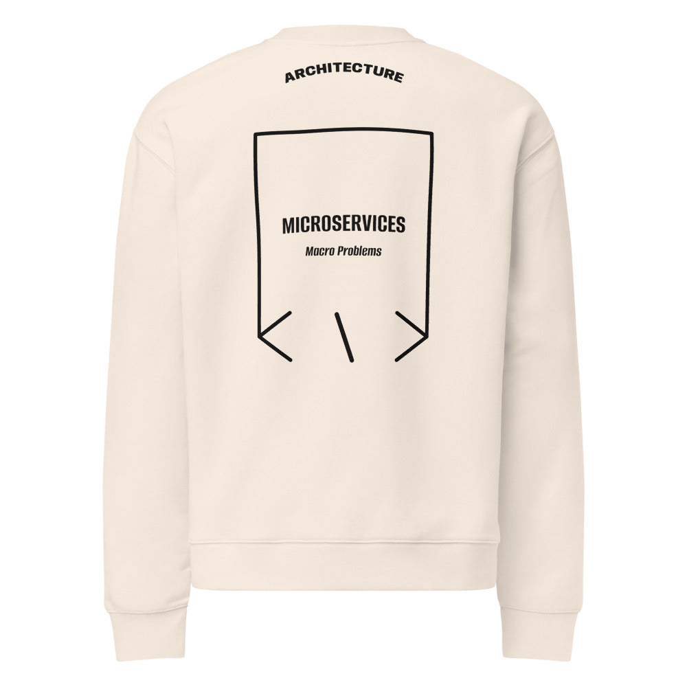 Microservices — Bone Black back mockup