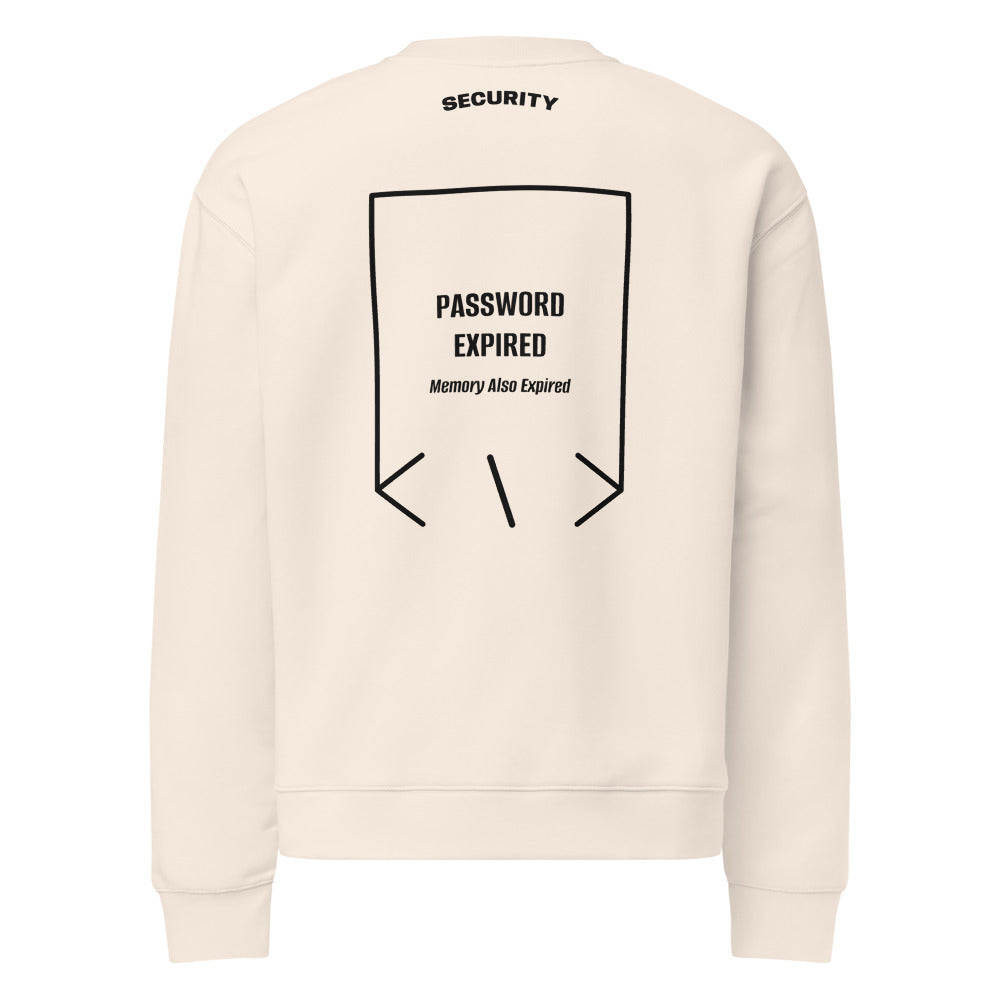Password Expired — Bone Black back mockup