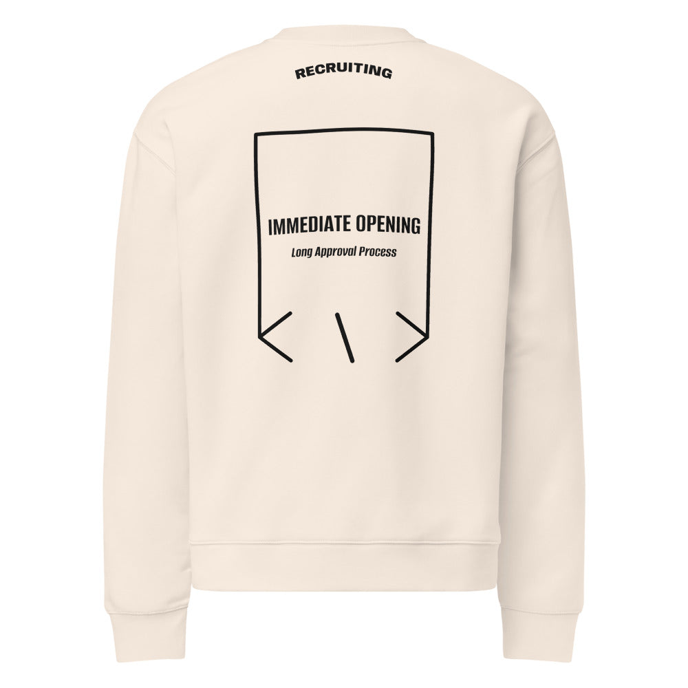 Immediate Opening — Bone Black back mockup