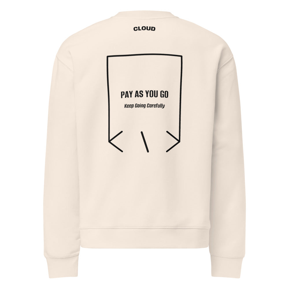 Pay As You Go — Bone Black back mockup