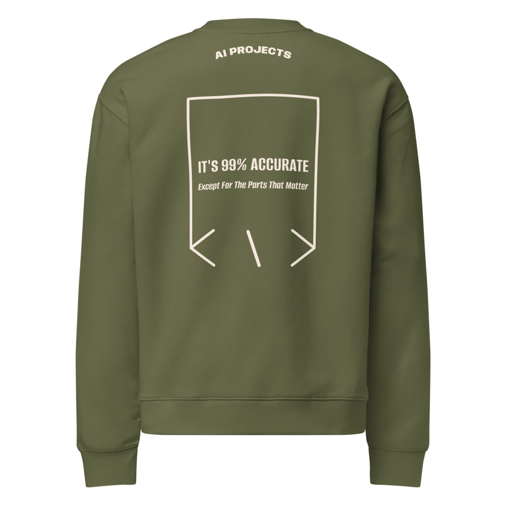 It's 99% Accurate — Cypress Bone back mockup