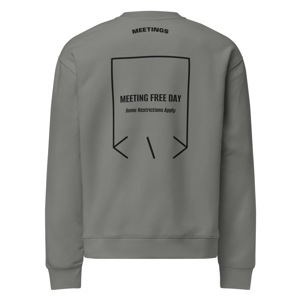 Meeting Free Day — Shadow Black back mockup