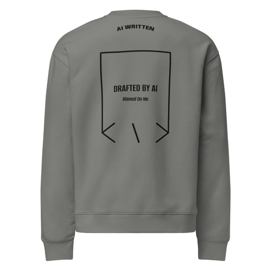 Drafted By AI — secondary back mockup