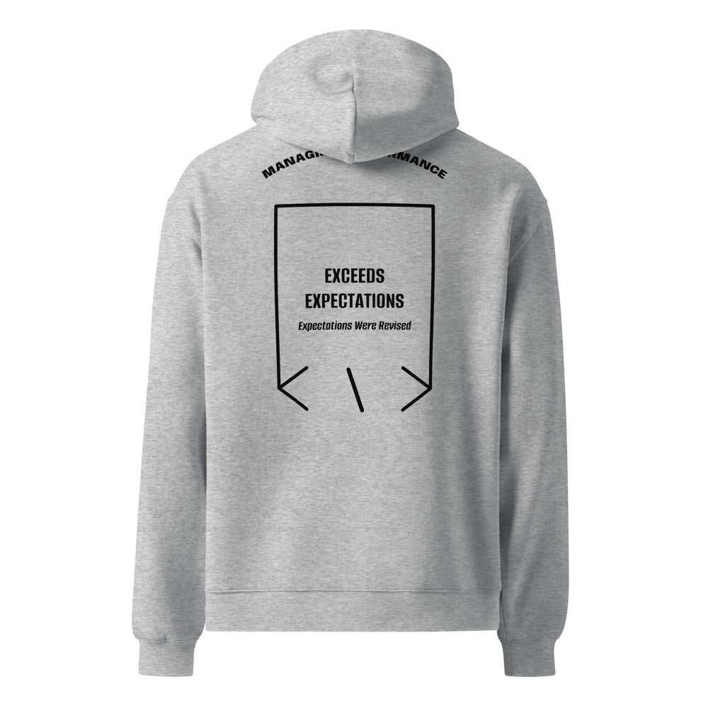 Exceeds Expectations — Athletic Heather Black back mockup