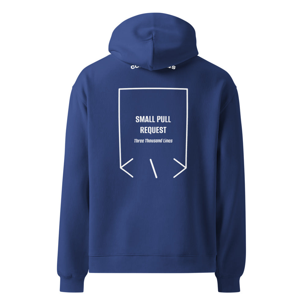 Small Pull Request — Cobalt White back mockup