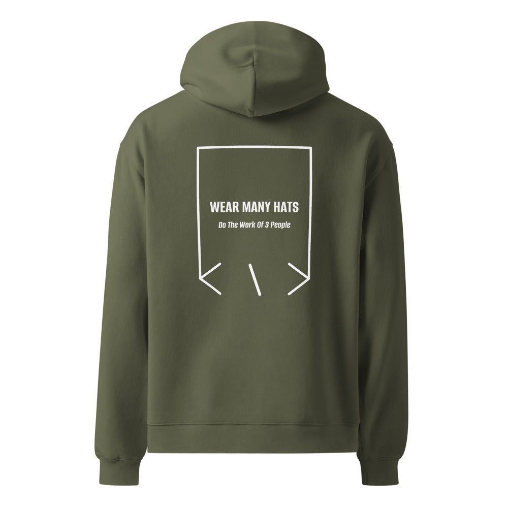 Wear Many Hats — Cypress White back mockup