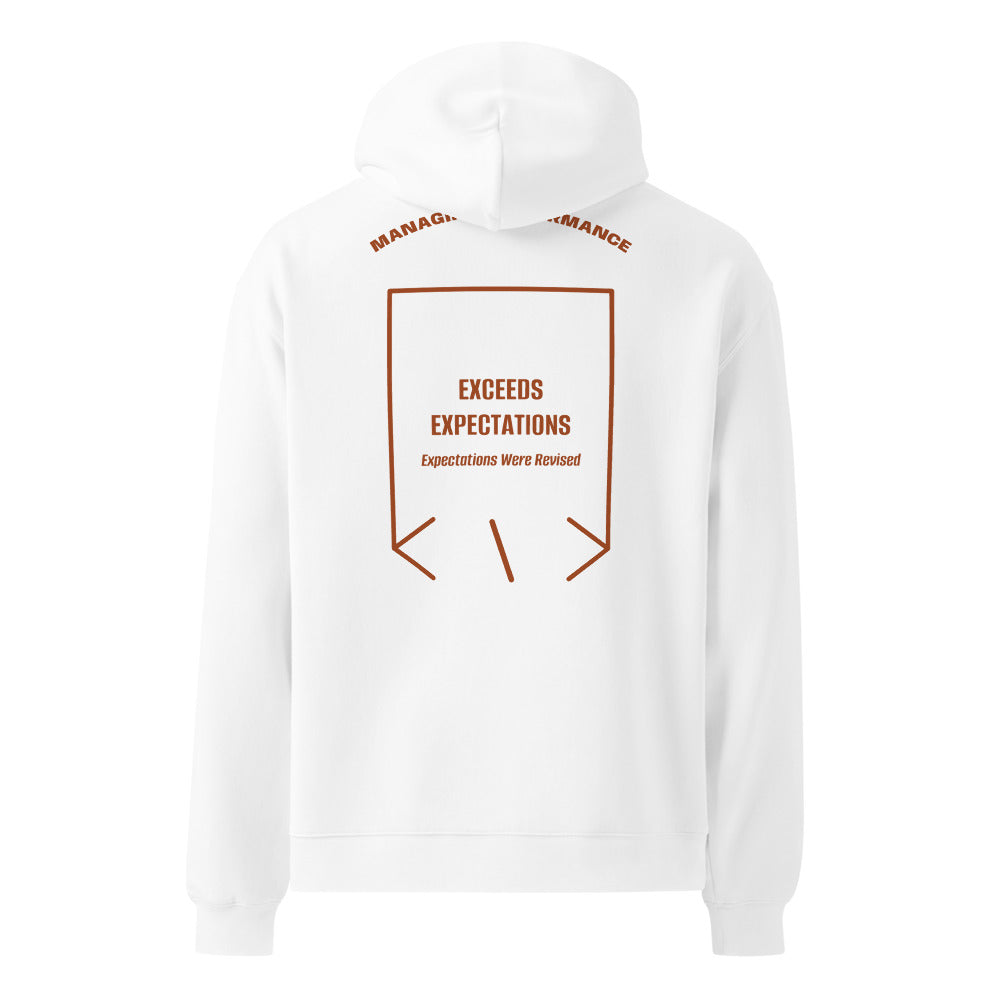 Exceeds Expectations — White Clay back mockup