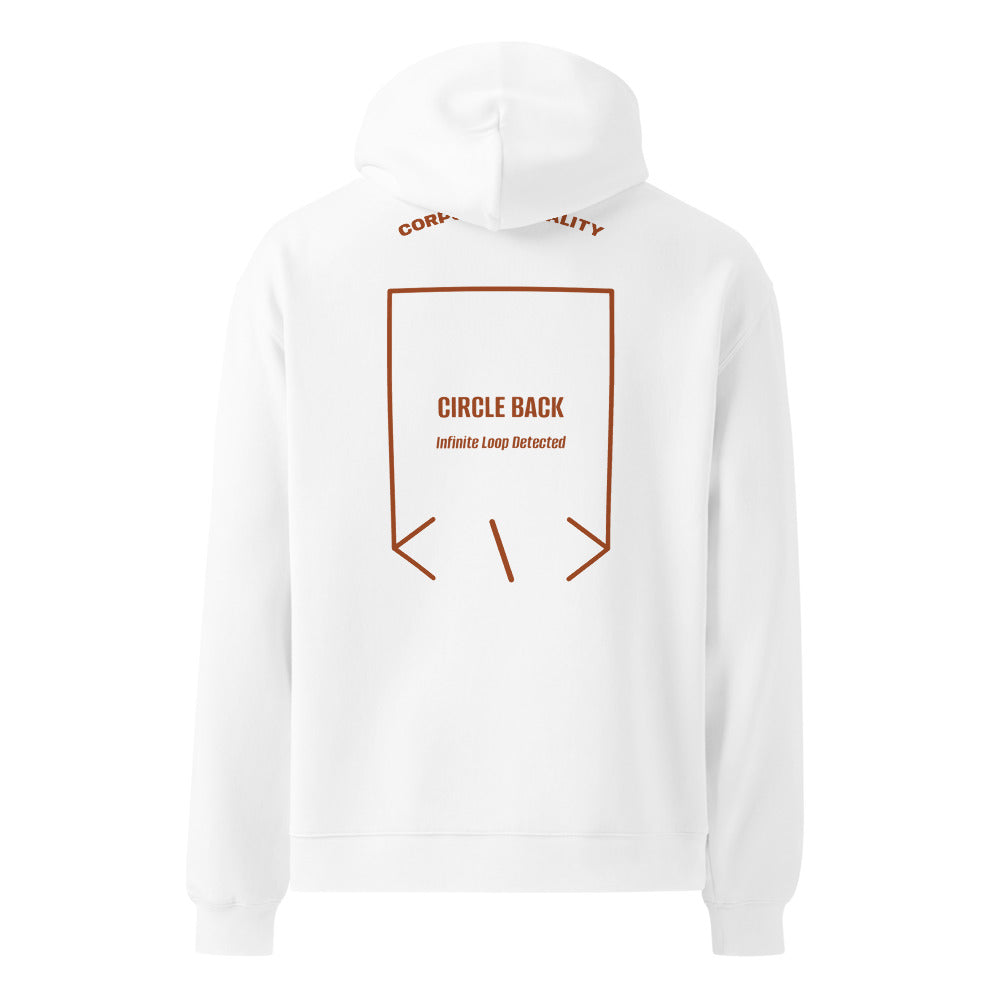Circle Back — White Clay back mockup