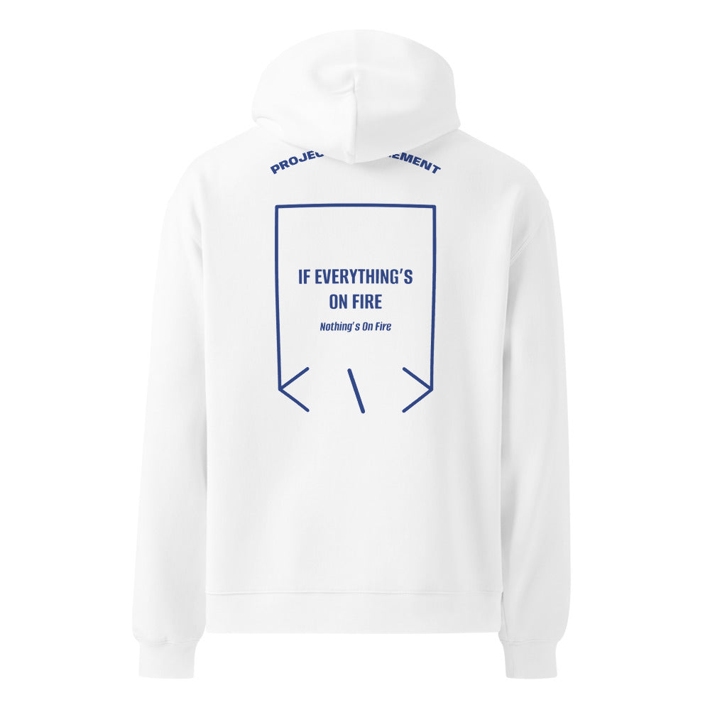 If Everything’s On Fire — White Cobalt back mockup