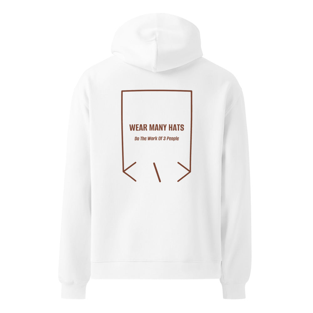 Wear Many Hats — White Chestnut back mockup