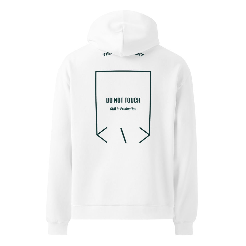 Do Not Touch — White Pine Green back mockup