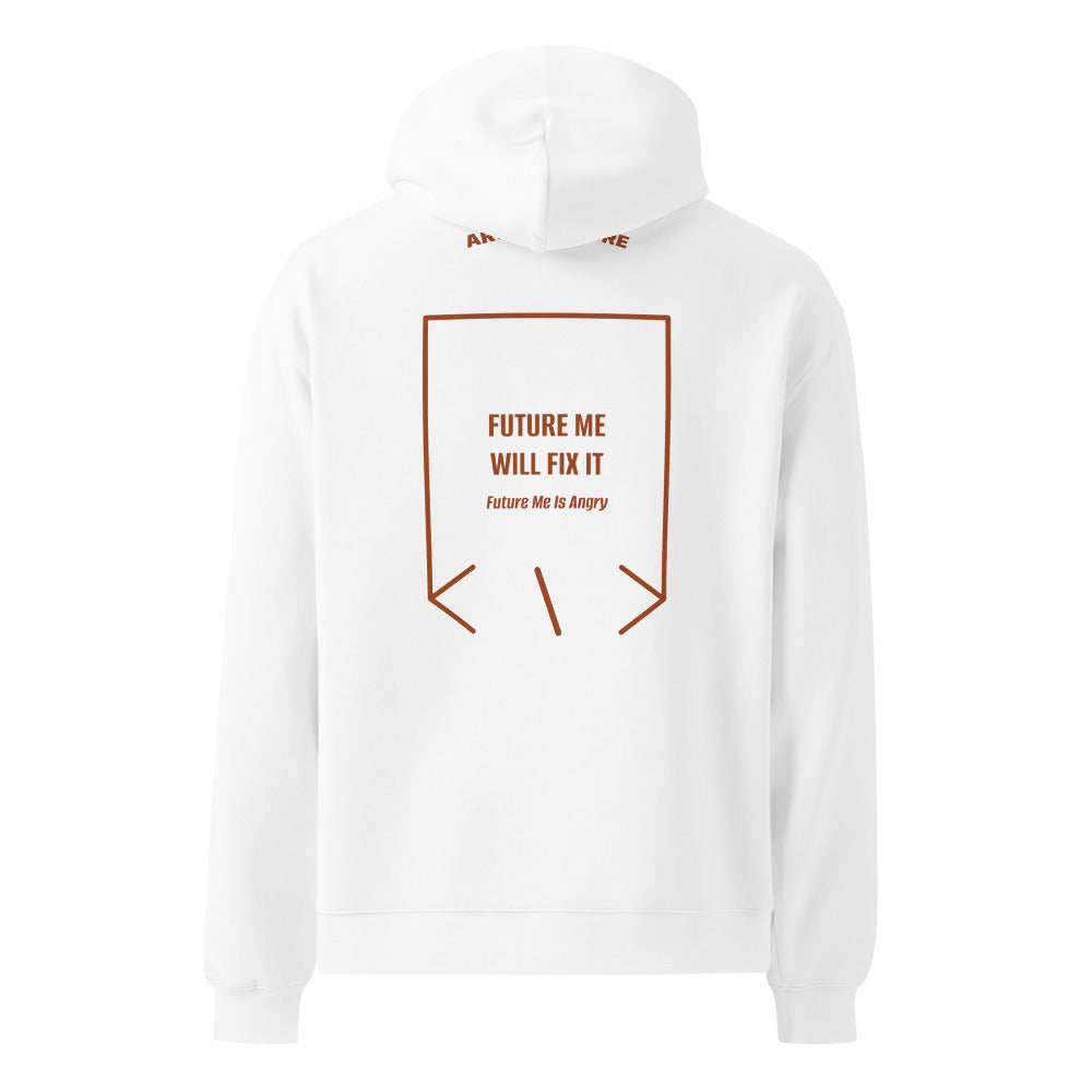 Future Me Will Fix It — White Clay back mockup