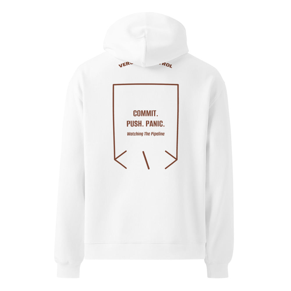 Commit. Push. Panic. — White Chestnut back mockup
