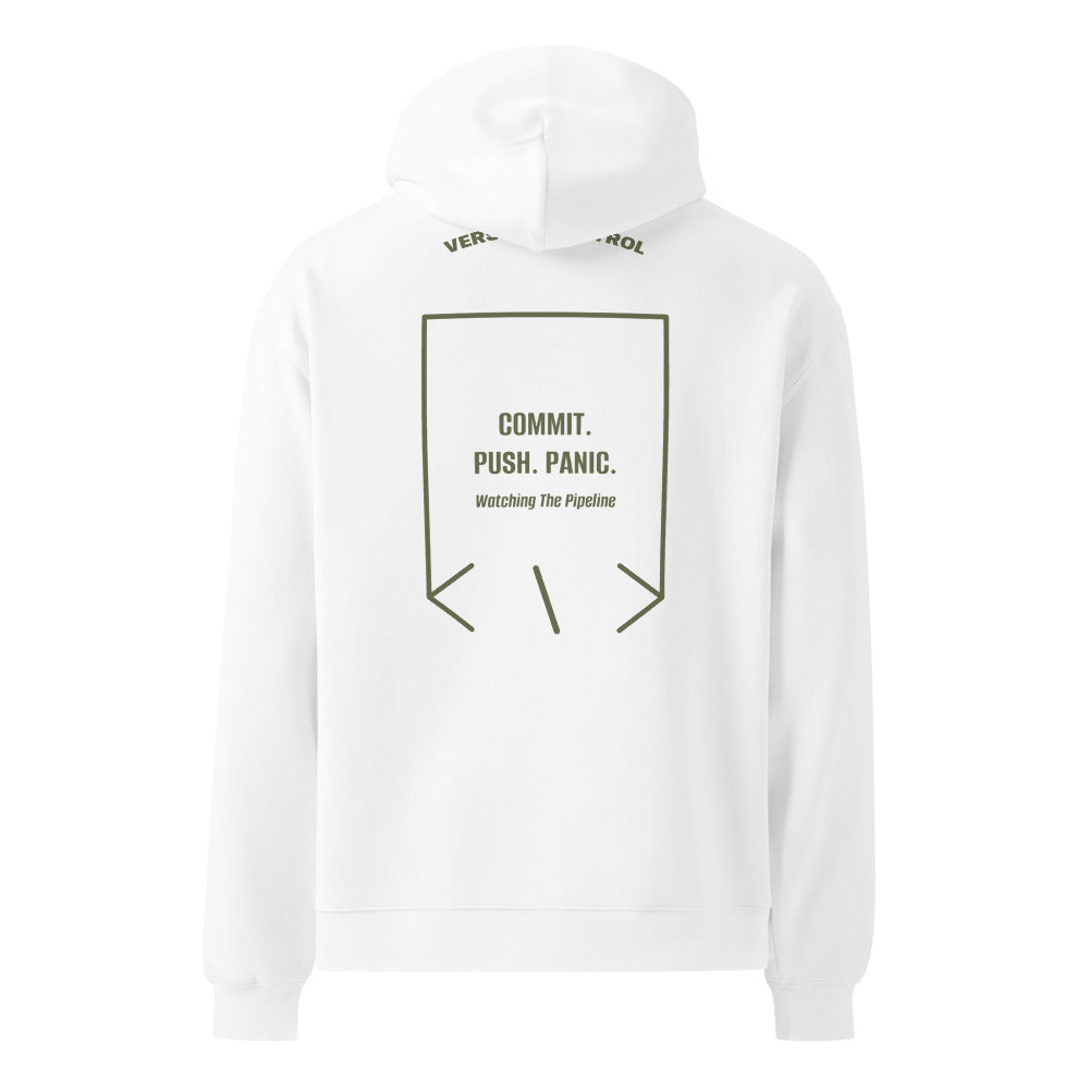 Commit. Push. Panic. — White Cypress back mockup