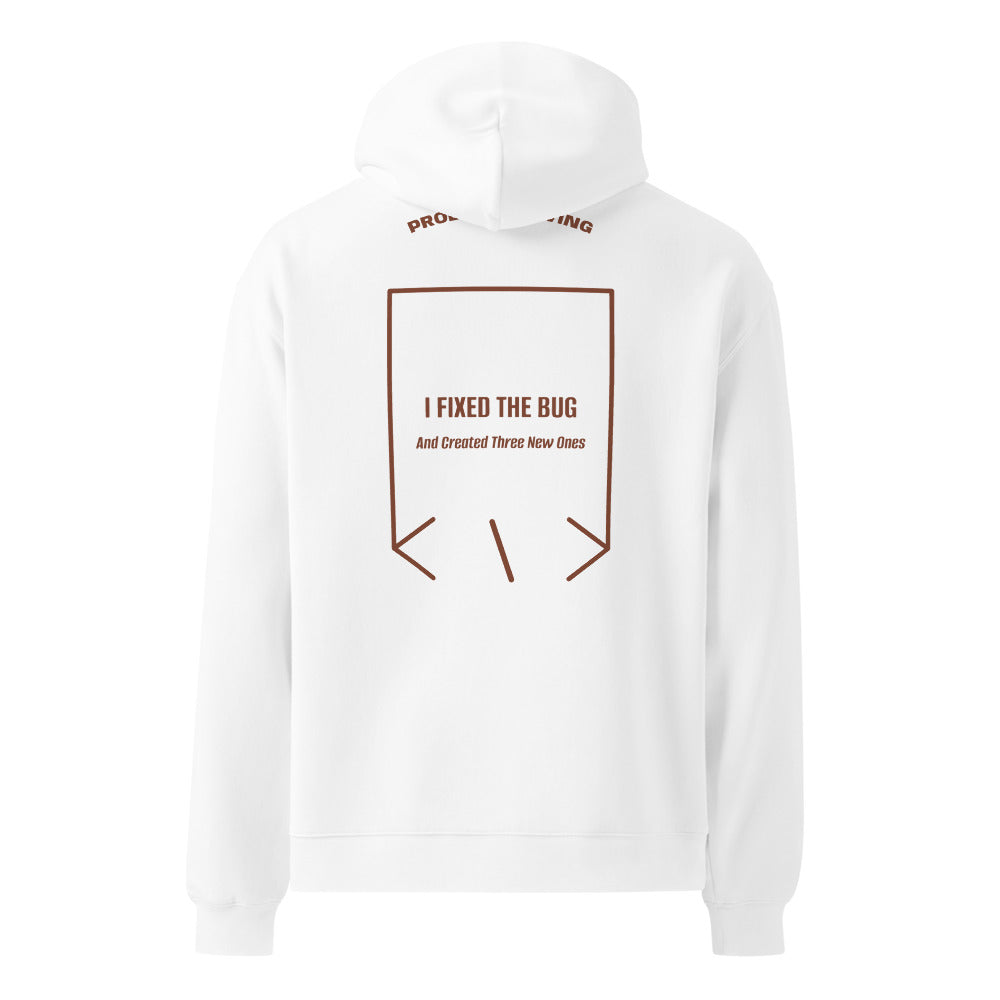 I Fixed The Bug — White Chestnut back mockup
