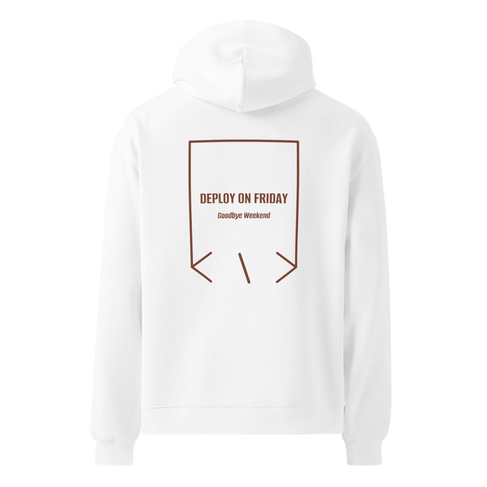 Deploy On Friday — secondary back mockup