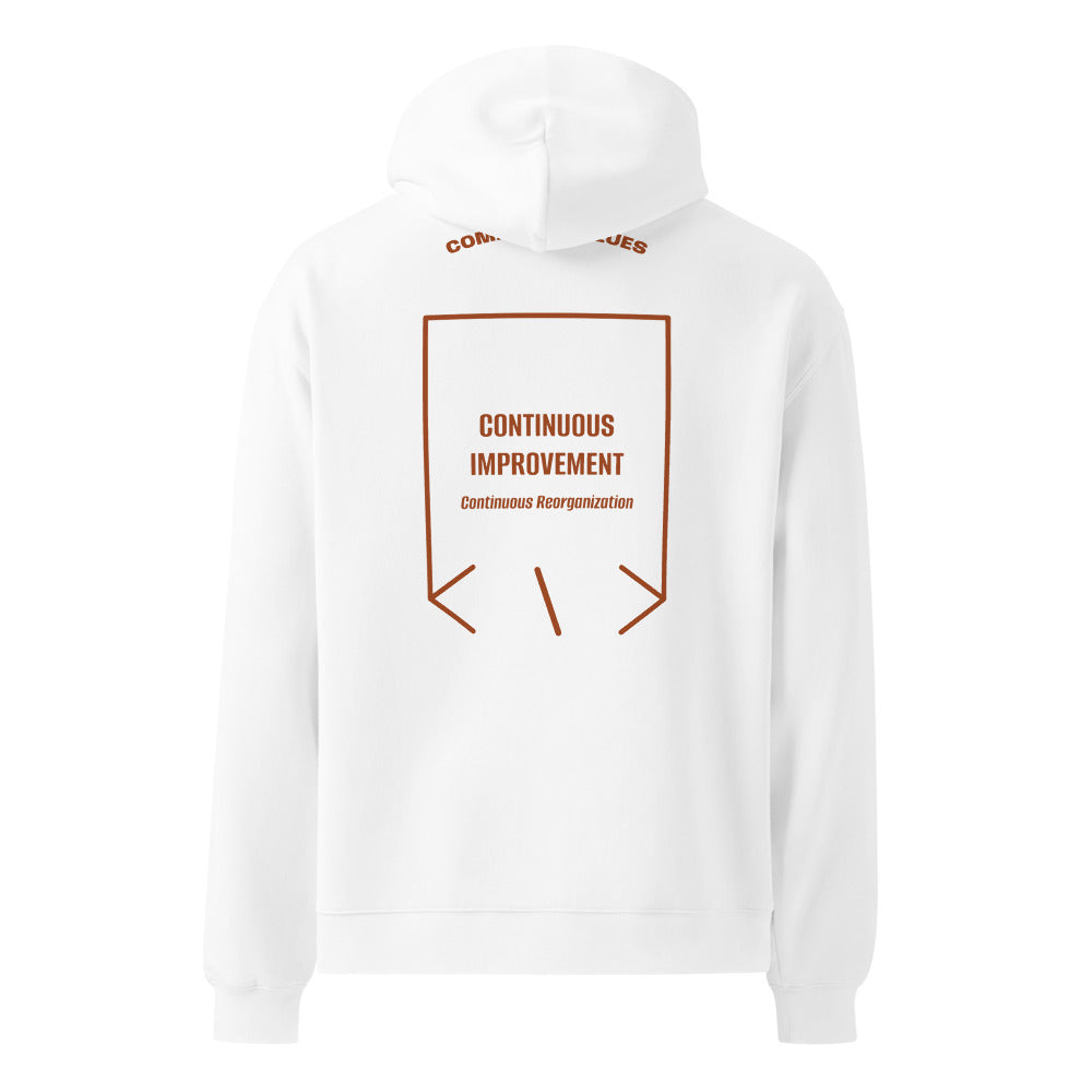 Continuous Improvement — White Clay back mockup