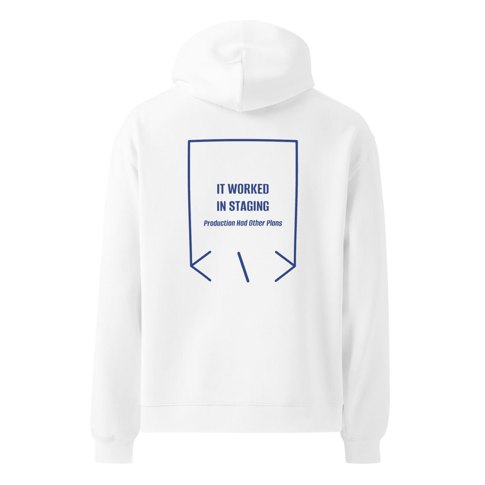 It Worked In Staging — White Cobalt back mockup