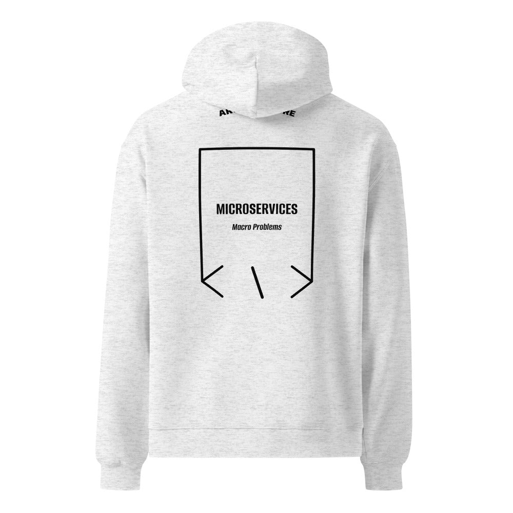 Microservices — White Heather Black back mockup