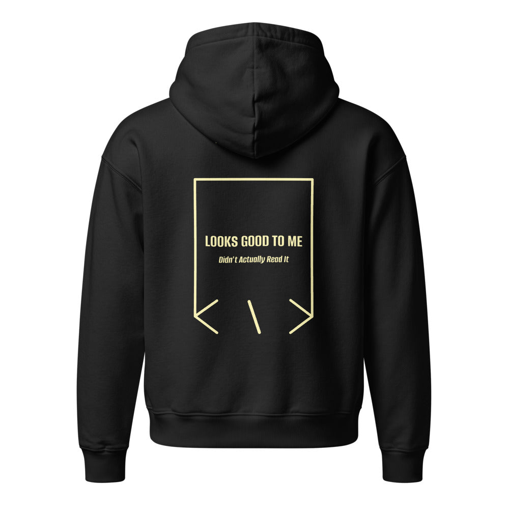 Looks Good To Me — Black Lemon Sorbet back mockup