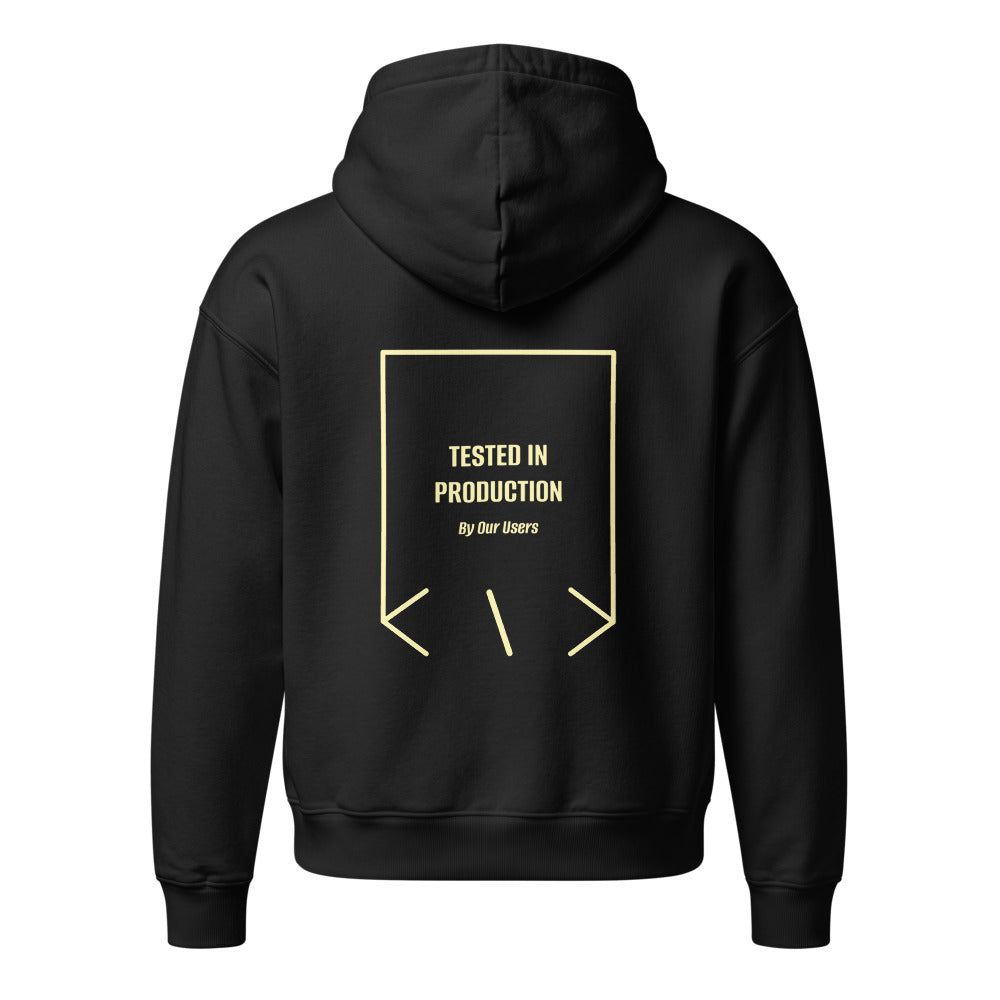 Tested In Production — Black Lemon Sorbet back mockup