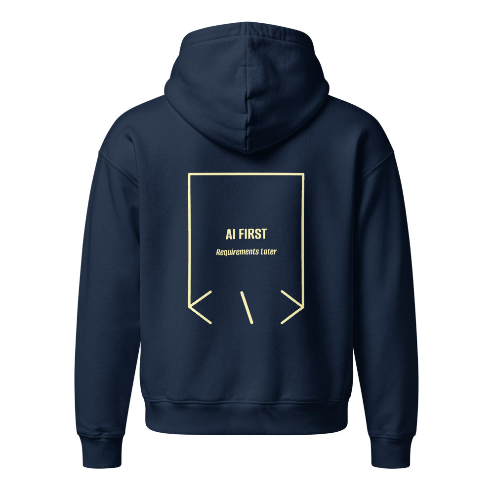 AI First — French Navy Lemon Sorbet back mockup