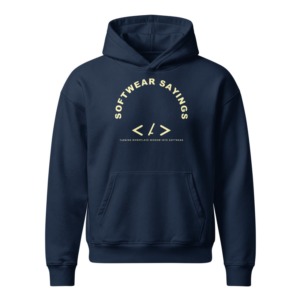 Self-Explanatory Code — front mockup