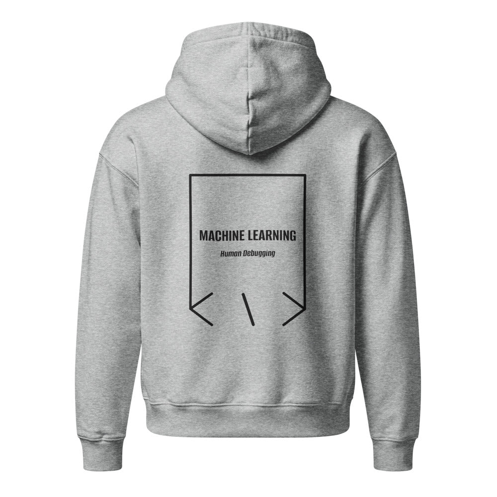 Machine Learning — Heather Grey Black back mockup