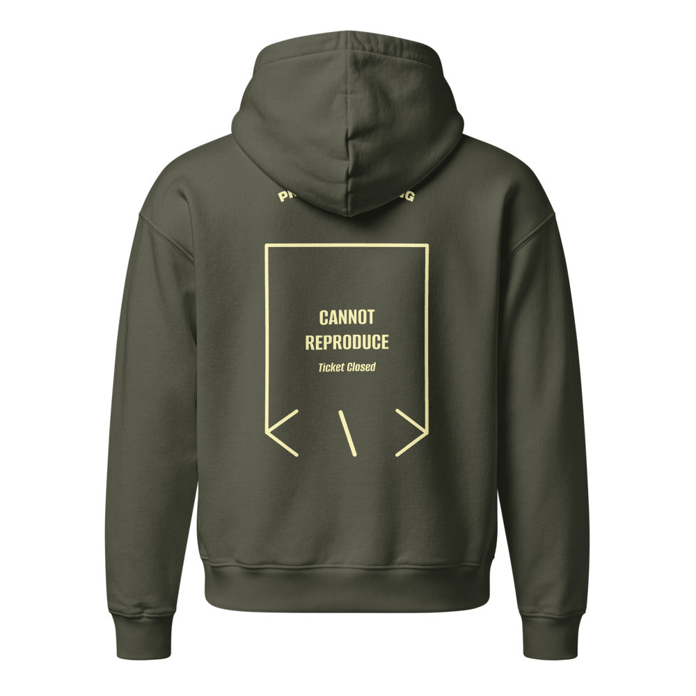 Cannot Reproduce — Khaki Green Lemon Sorbet back mockup