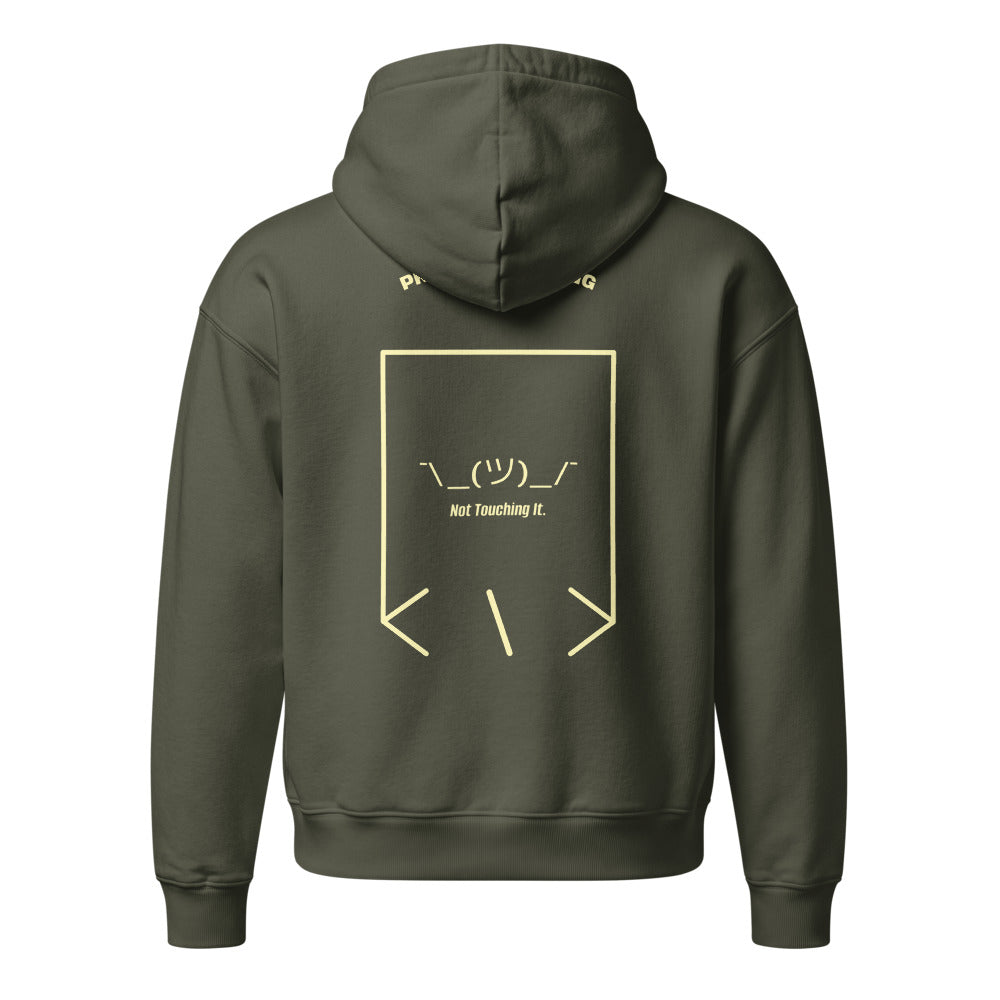 ¯\_(ツ)_/¯ — Khaki Green Lemon Sorbet back mockup
