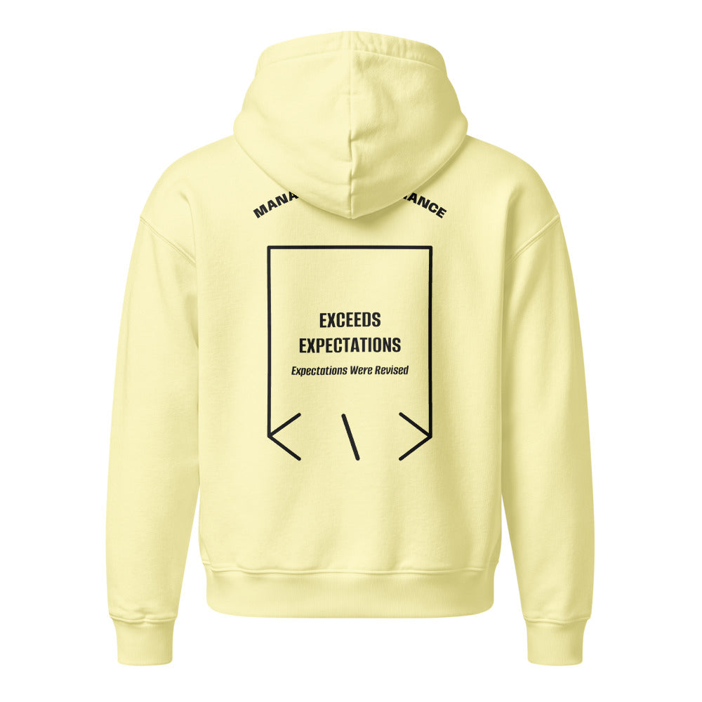 Exceeds Expectations — Lemon Sorbet Black back mockup