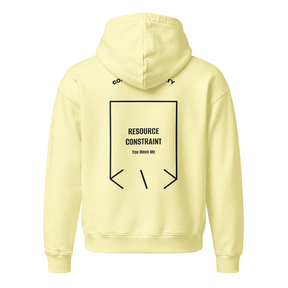Resource Constraint — Lemon Sorbet Black back mockup