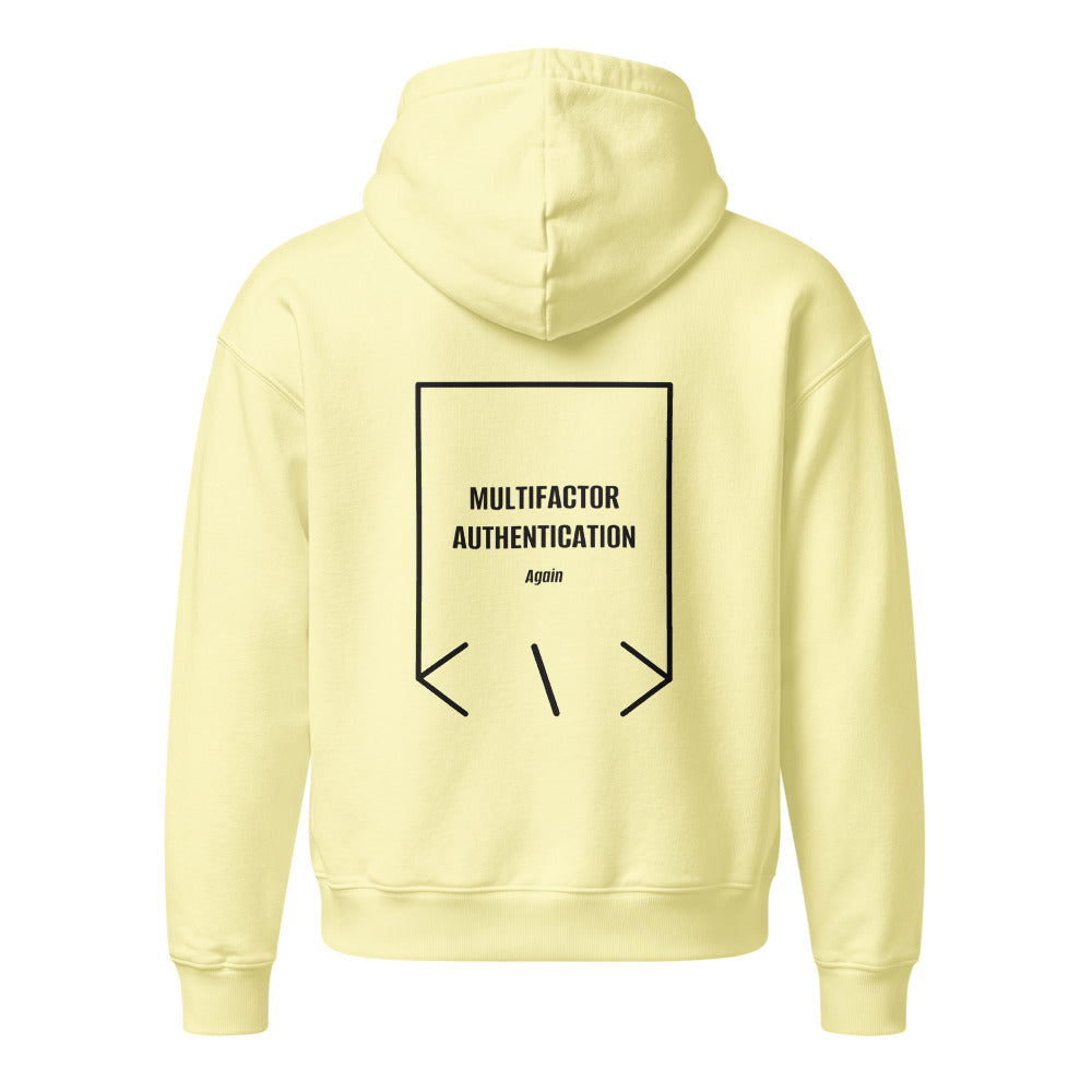 Multifactor Authentication — Lemon Sorbet Black back mockup
