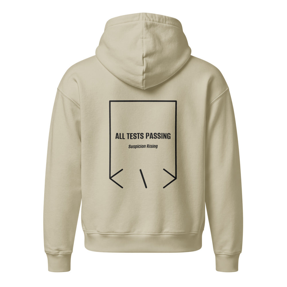 All Tests Passing — Stone Black back mockup