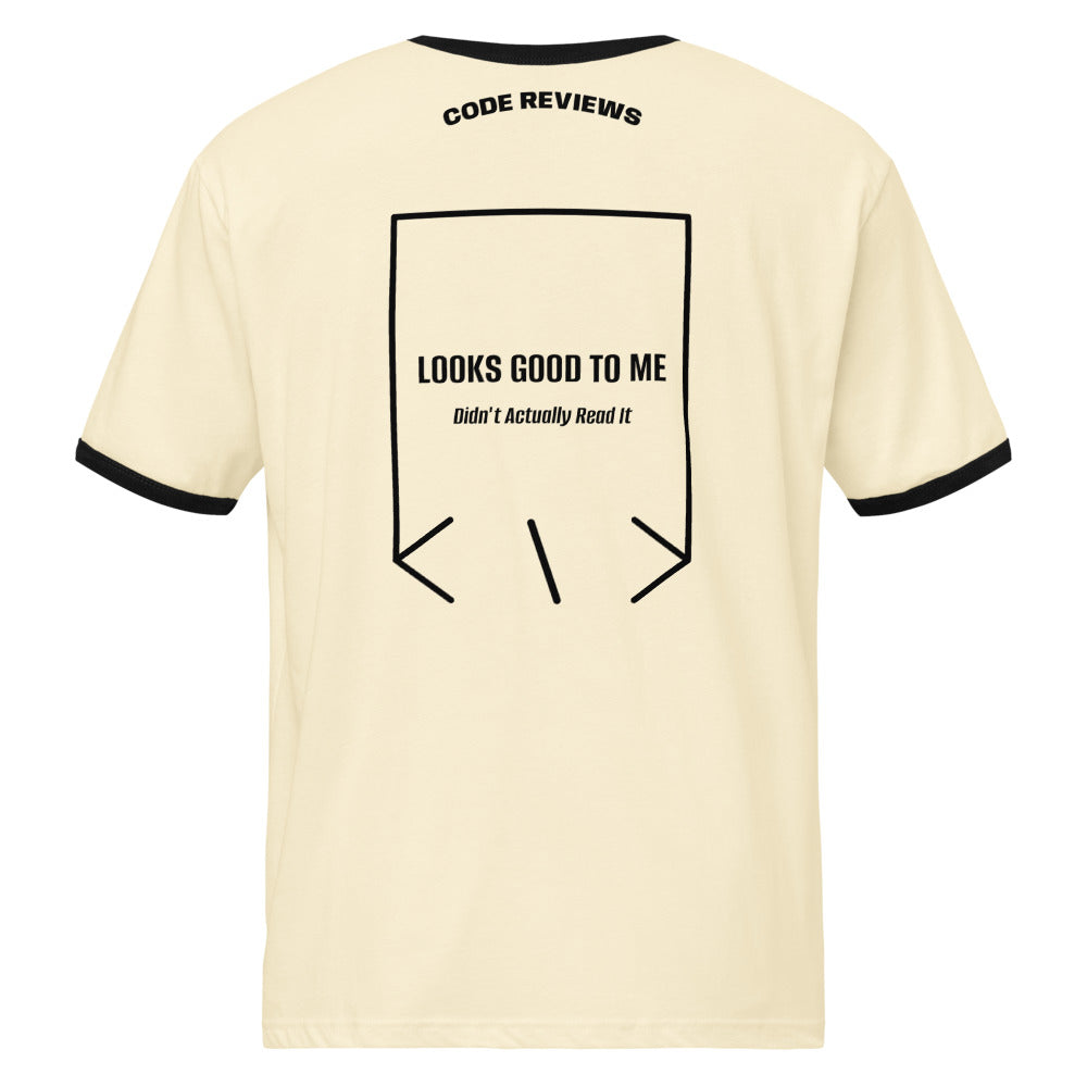 Looks Good To Me — Natural / Black Black back mockup