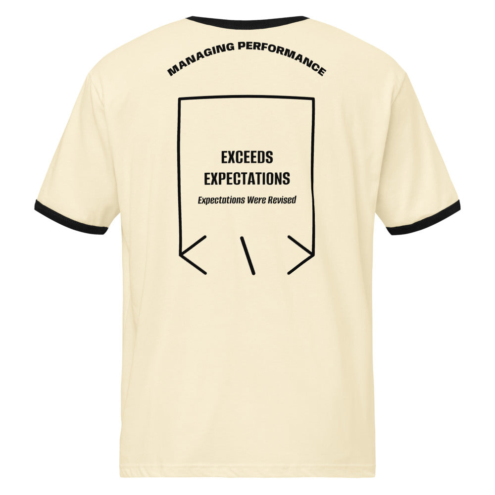 Exceeds Expectations — Natural / Black Black back mockup
