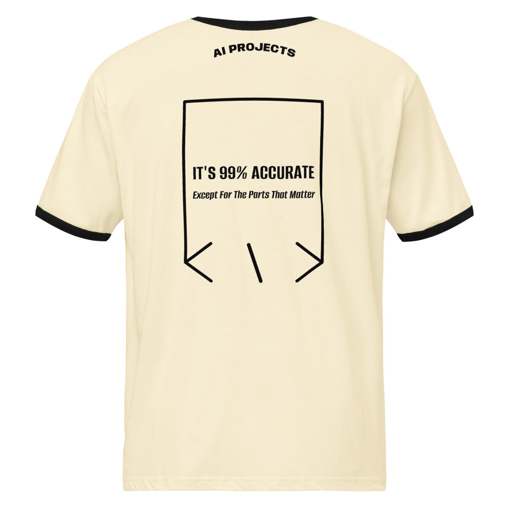 It's 99% Accurate — secondary back mockup